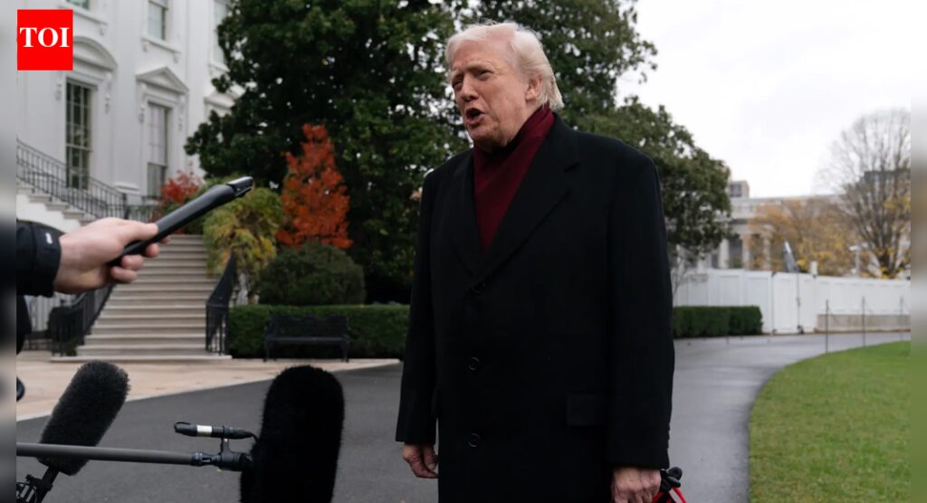 28-सूत्रीय प्रस्ताव: ट्रम्प ने पूछा कि क्या शांति योजना यूक्रेन के लिए उनकी “अंतिम पेशकश” थी; उन्होंने यही कहा