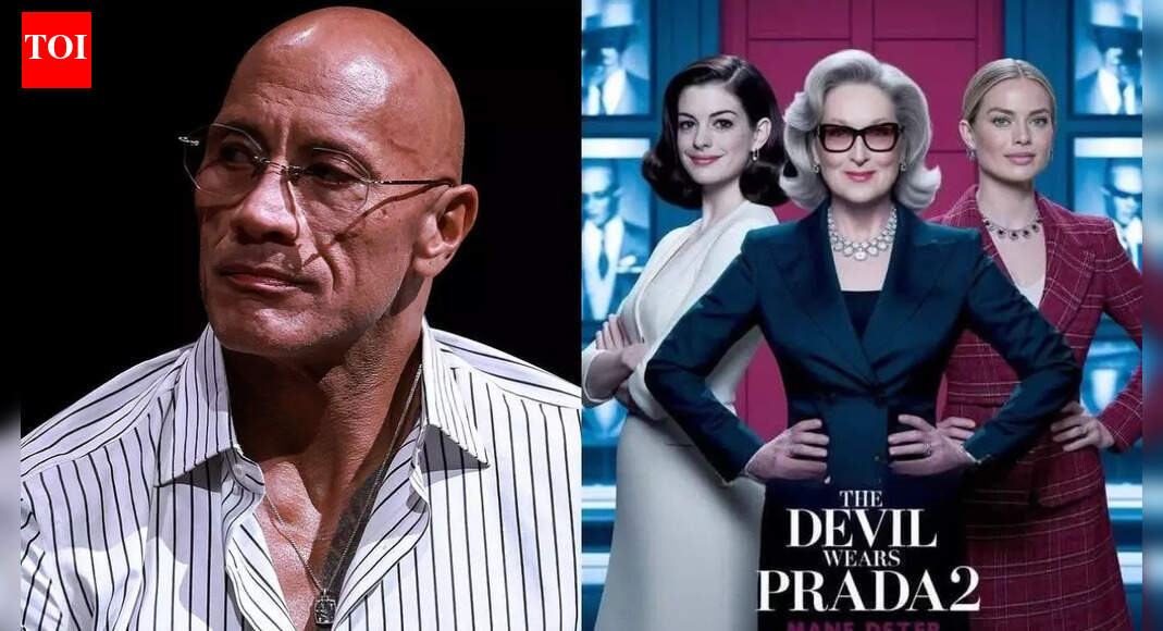 ड्वेन जॉनसन ‘द डेविल वियर्स प्राडा 2’ में एक भूमिका चाहते थे, इसलिए उन्होंने एमिली ब्लंट से संपर्क किया: ‘साइज़ 15 हील्स’ |