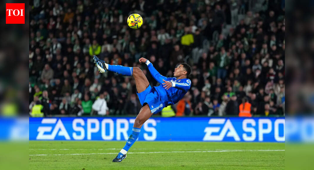 जूड बेलिंगहैम के अंतिम क्षणों में किए गए गोल से एल्चे पर 2-2 से ड्रा के साथ रियल मैड्रिड का जीत का सिलसिला जारी | फुटबॉल समाचार