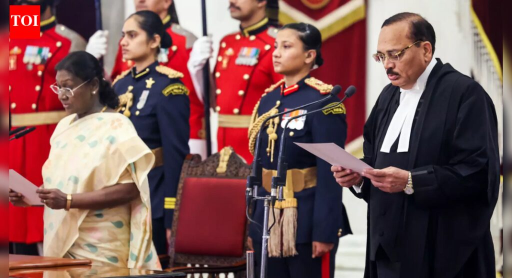 अभिव्यक्ति की स्वतंत्रता को मजबूत करने की जरूरत: सीजेआई सूर्यकांत | भारत समाचार अभिव्यक्ति की स्वतंत्रता को मजबूत करने की जरूरत: सीजेआई सूर्यकांत | भारत समाचार