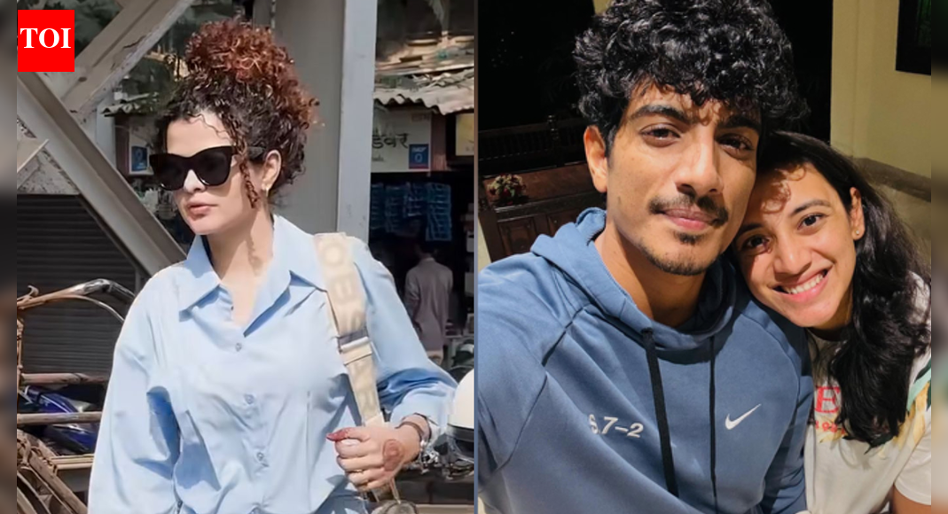 स्मृति मंधाना के साथ शादी टलने के बाद पलक मुच्छल अपने भाई पलाश मुच्छल से मिलने अस्पताल पहुंची |