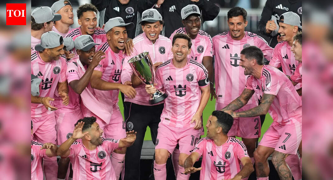 लियोनेल मेसी की इंटर मियामी पहले एमएलएस कप फाइनल में पहुंची | फुटबॉल समाचार
