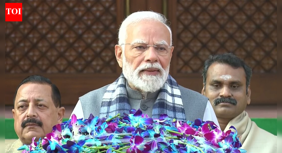 ‘नहीं ड्रामा डिलीवरी’: पीएम मोदी ने विपक्ष का मजाक उड़ाया; संसद के शीतकालीन सत्र से पहले लोकतांत्रिक भावना की सराहना | भारत समाचार