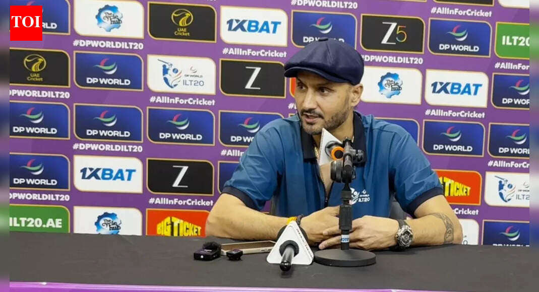 हरभजन सिंह ने ILT20 की सराहना की, अबू धाबी नाइट राइडर्स को पसंदीदा बताया | क्रिकेट समाचार