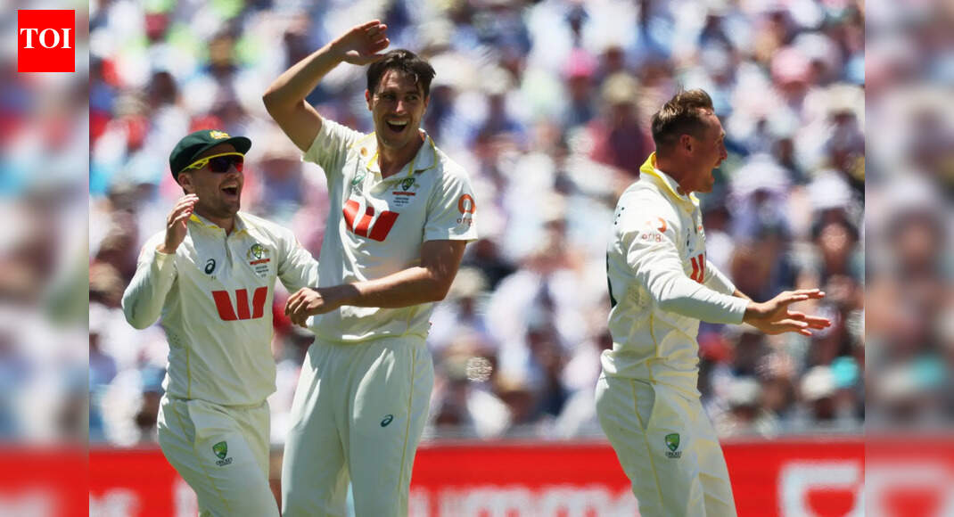 पैट कमिंस और नाथन लियोन के आक्रमण के बाद ऑस्ट्रेलिया एशेज बरकरार रखने से चार विकेट दूर है; स्टंप्स तक इंग्लैंड 207/6 | क्रिकेट समाचार