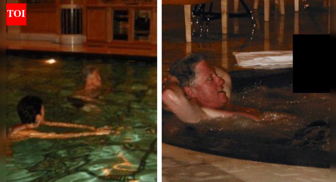 ‘बिल क्लिंटन पीडोफाइल के साथ नग्न स्नान कर रहे हैं’: नई जारी एप्सटीन फाइलों से चौंकाने वाली तस्वीरें सामने आईं – तस्वीरें देखें