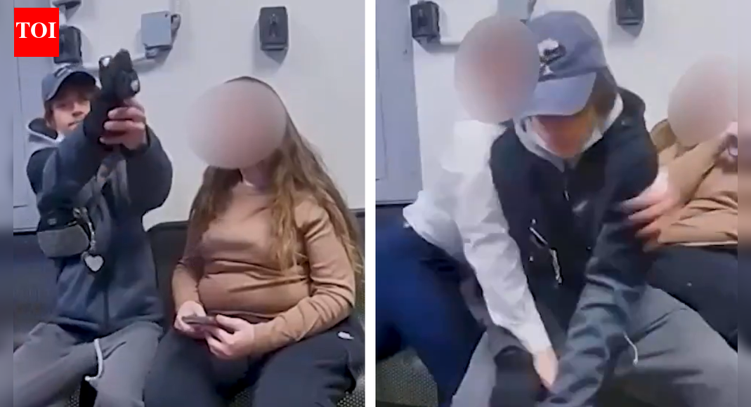 कैमरे में कैद: ओहियो में लुटेरे ने पुलिस अधिकारी को गोली मारने की कोशिश की, लेकिन बंदूकें जाम हो गईं