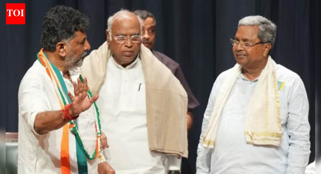 ‘स्थानीय स्तर पर भ्रम’: खड़गे की टिप्पणी ने कर्नाटक में सिद्धारमैया और डीके शिवकुमार के बीच सत्ता संघर्ष में कैसे मोड़ ला दिया | भारत समाचार