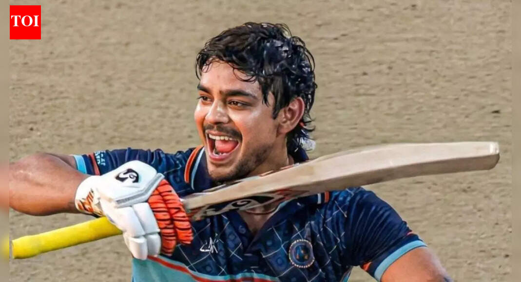 ईशान किशन ने 33 गेंदों में जड़ा शतक, लिस्ट ए क्रिकेट में किसी भारतीय द्वारा बनाया गया दूसरा सबसे तेज शतक | क्रिकेट समाचार