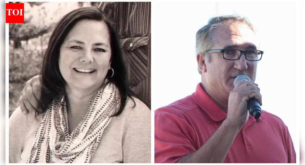 पूर्व ब्यूटी क्वीन की उनके 1.6 मिलियन डॉलर की कीमत वाले एरिज़ोना स्थित घर में गोली मारकर हत्या कर दी गई, उनके अलग हुए खेती के बड़े पति को एक महीने बाद गिरफ्तार कर लिया गया