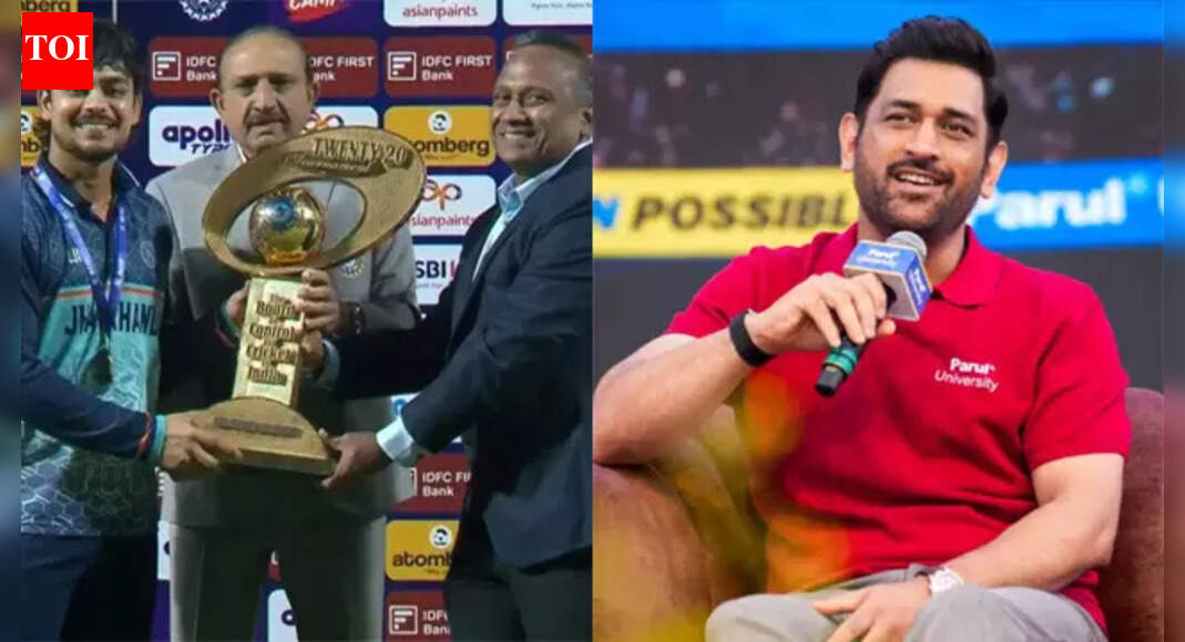 फुसफुसाती सलाह से लेकर चांदी के बर्तन तक: झारखंड की परी कथा SMAT जीत के पीछे एमएस धोनी का स्पर्श | क्रिकेट समाचार