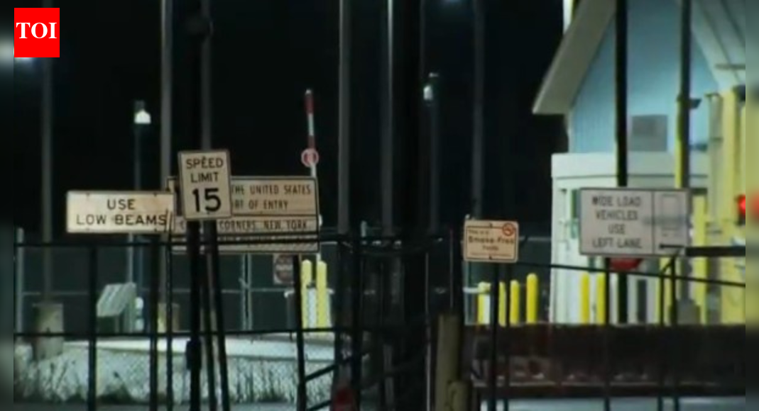 जमे हुए जंगलों में छिपना: आप्रवासियों को अमेरिकी सीमा पर गिरफ्तार किया गया, वे पैदल कनाडा में प्रवेश कर रहे थे और शीतदंश से जूझ रहे थे