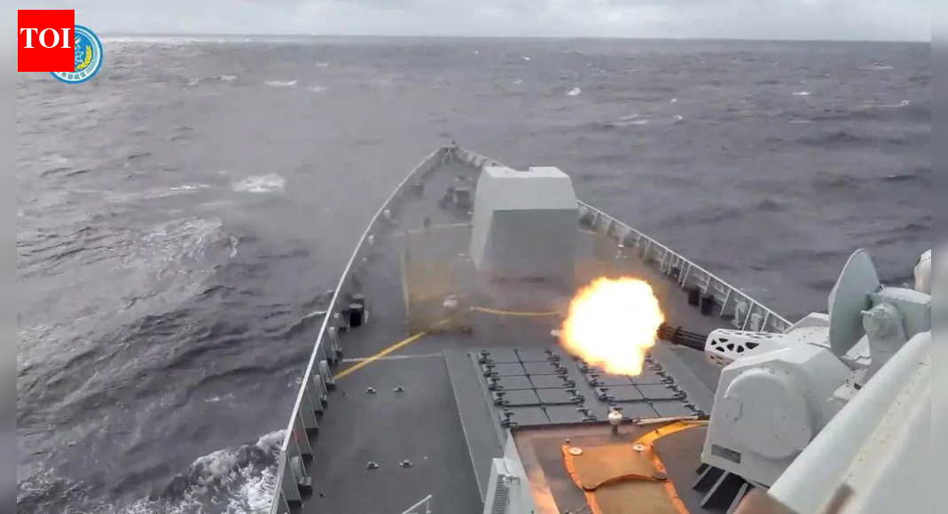 लाइव-फ़ायर युद्ध खेल: चीन ने ताइवान के आसपास सैन्य अभ्यास शुरू किया; ताइपे ने सेनाएं जुटाई | भारत समाचार