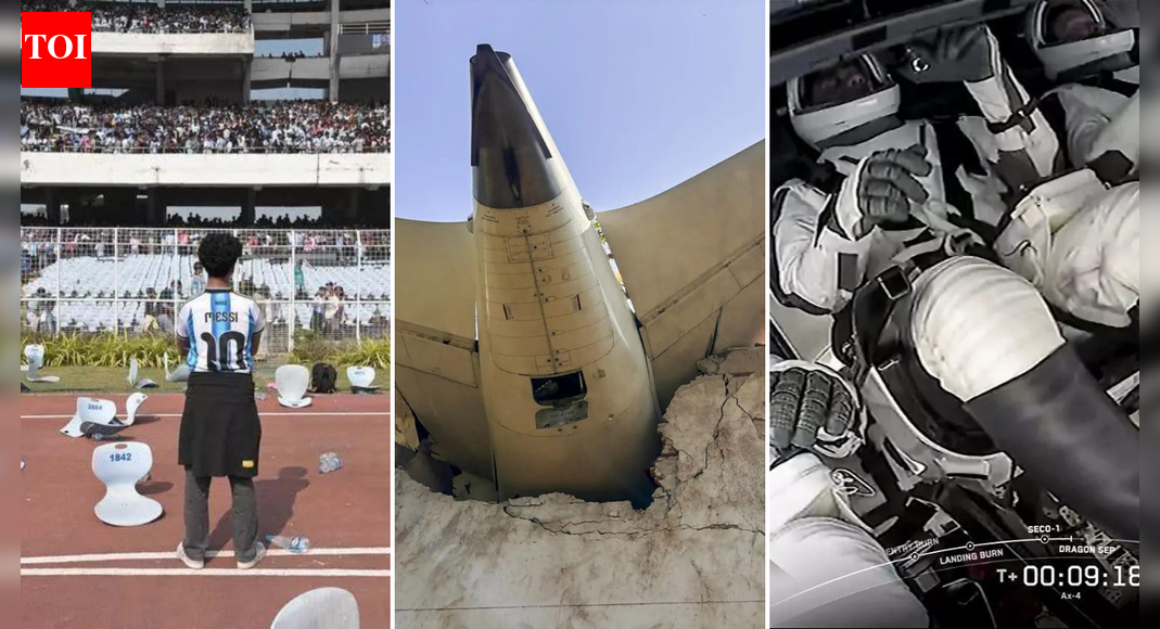 महाकुंभ भगदड़ से मेसी उन्माद तक: 10 छवियां जो 2025 में भारत को परिभाषित, परेशान और प्रसन्न करती हैं | भारत समाचार