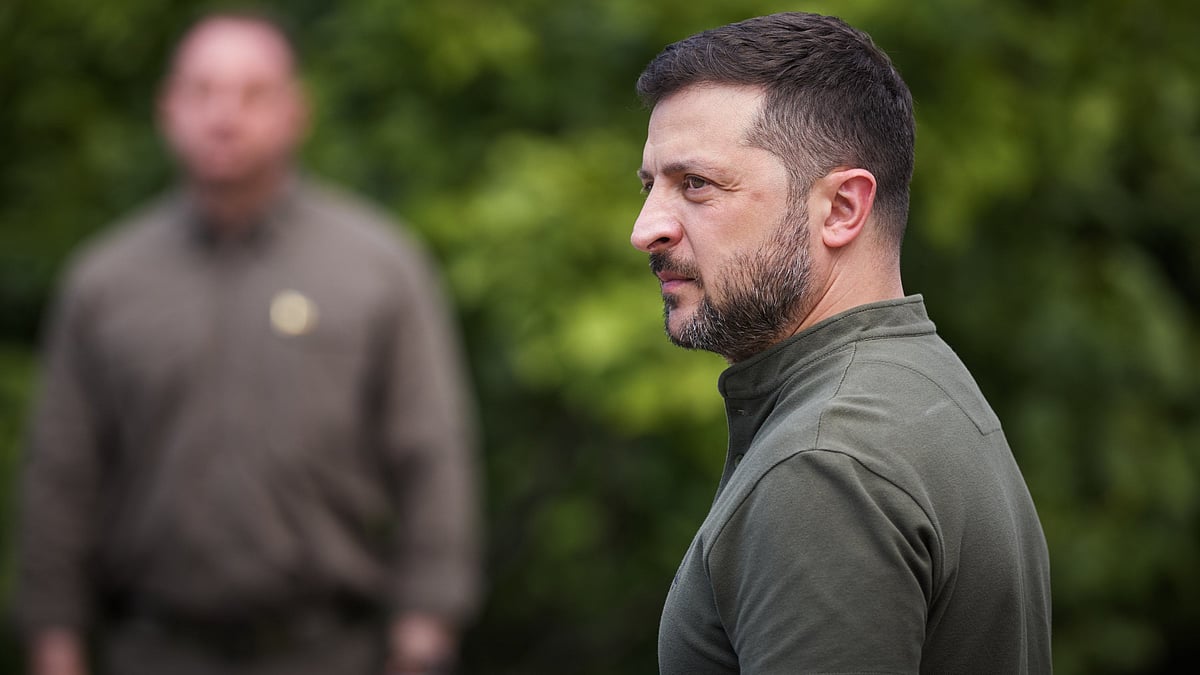 यूक्रेन में अमेरिकी सैनिकों की तैनाती के लिए ट्रंप के साथ बातचीत में ज़ेलेंस्की ने कहा