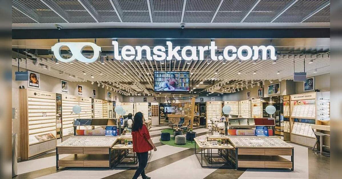 मजबूत तिमाही नतीजों के बाद लेंसकार्ट के शेयर 9% बढ़े, इकोनॉमिकटाइम्सबी2बी