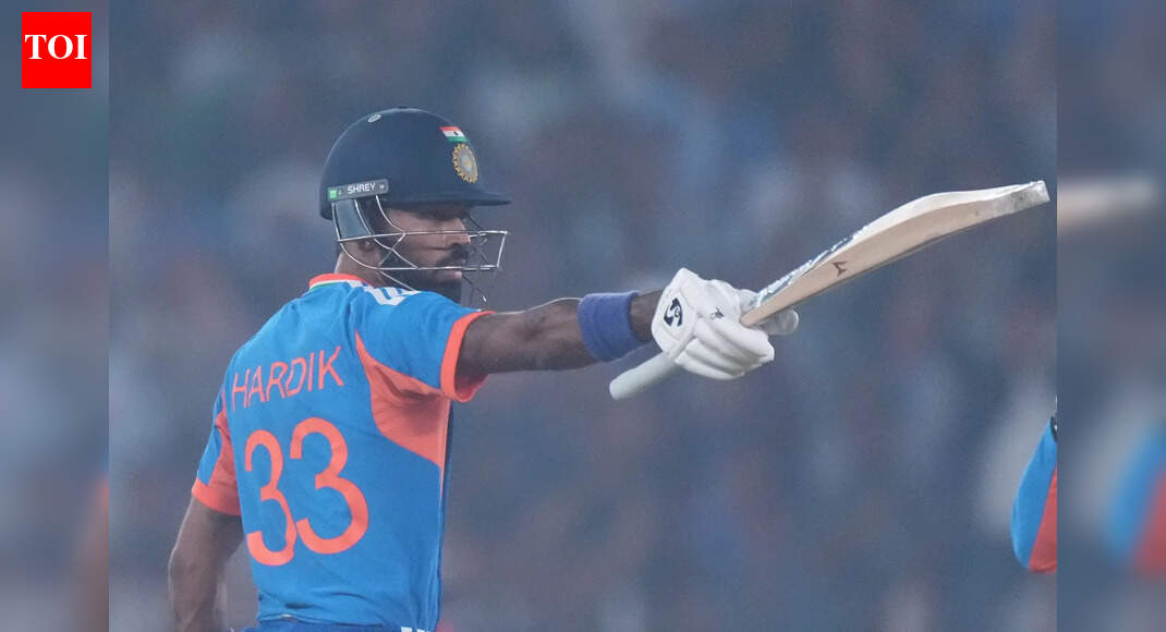 हार्दिक पंड्या हुए पागल: शतक तक पहुंचने के लिए एक ही ओवर में पांच छक्के और एक चौका – देखें | क्रिकेट समाचार
