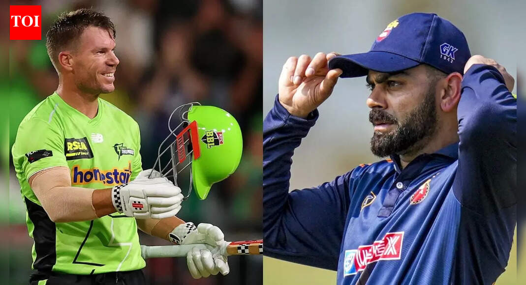 बिग बैश: 39 साल की उम्र में डेविड वॉर्नर ने इस रिकॉर्ड में की विराट कोहली की बराबरी; रोहित शर्मा के सामने से गुजरता है | क्रिकेट समाचार