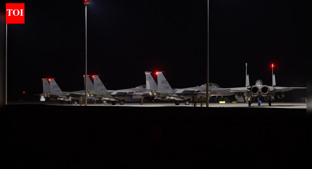 ऑपरेशन हॉकआई: वीडियो में सीरिया भर में आईएसआईएस ठिकानों पर अमेरिकी हमलों की झलक दिखाई गई है – देखें