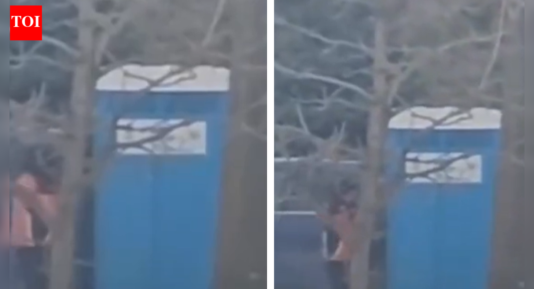 ‘घृणित’: वायरल वीडियो में सार्वजनिक बाथरूम में हथकड़ी लगे बंदी के साथ आईसीई एजेंट के जाने पर विवाद; डीएचएस जवाब देता है