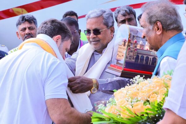 ‘कर्नाटक के साथ विश्वासघात’: बीजेपी ने सिद्धारमैया सरकार की आलोचना की; कांग्रेस पर जर्मन चांसलर का स्वागत करने के बजाय राहुल गांधी को चुनने का आरोप | भारत समाचार