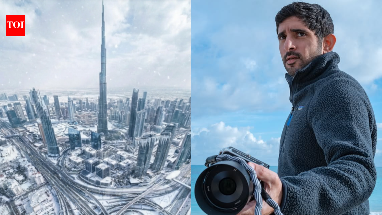 क्या सच में संयुक्त अरब अमीरात में बर्फबारी हुई? दुबई के क्राउन प्रिंस शेख हमदान की वायरल तस्वीर के पीछे का सच | विश्व समाचार