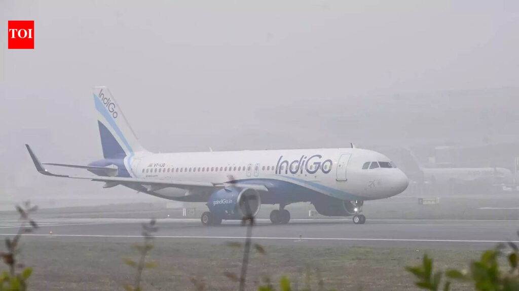 श्रीनगर में बर्फबारी से उड़ान सेवाएं बाधित; इंडिगो ने जारी किया नोटिस | भारत समाचार