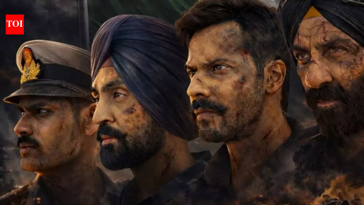 बॉर्डर 2 का पूरा मूवी कलेक्शन: ‘बॉर्डर 2’ बॉक्स ऑफिस कलेक्शन दिन 1: सनी देओल स्टारर ने 30 करोड़ रुपये कमाए; बॉलीवुड के पहले दिन सबसे ज्यादा कलेक्शन करने वालों में शुमार |