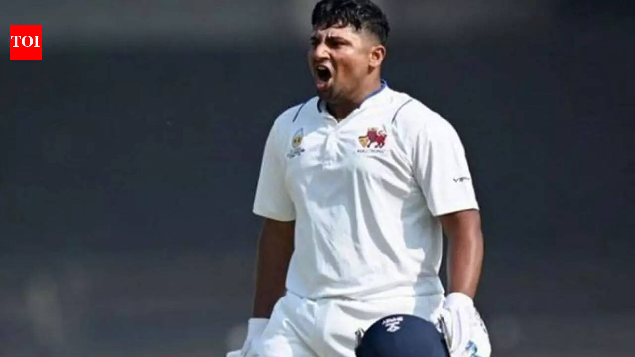 रणजी ट्रॉफी: सरफराज खान ने जड़ा शानदार दोहरा शतक | क्रिकेट समाचार