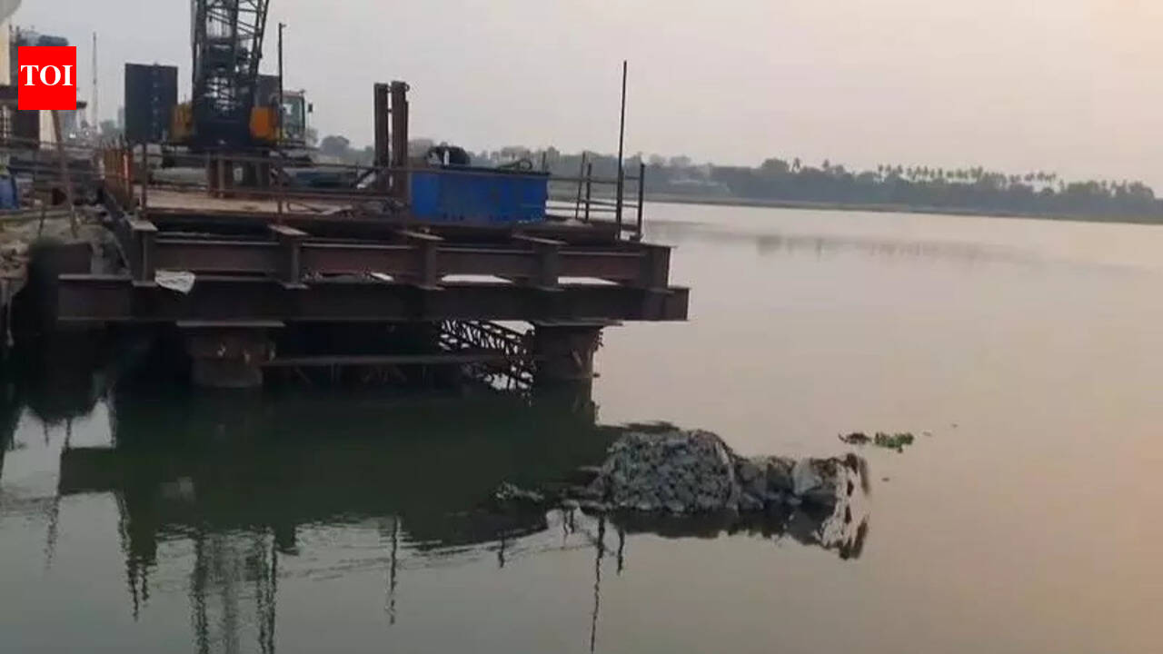 गुजरात में बुलेट ट्रेन ब्रिज की प्लेट गिरने से दो लोगों की मौत | सूरत समाचार