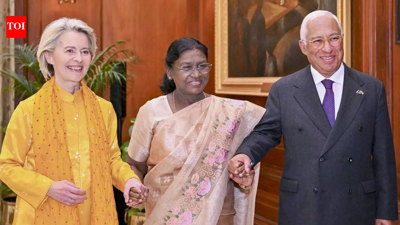 “मैं कभी इतनी मजबूत नहीं रही”: उर्सुला वॉन डेर लेयेन ने राष्ट्रपति भोज में यूरोप और भारत के बीच संबंधों की प्रशंसा की | भारत समाचार