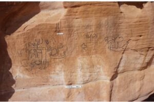 5,000 साल पुरानी चट्टान पर नक्काशी से नील नदी के पार मिस्र के आरंभिक प्रभुत्व का पता चलता है | विश्व समाचार