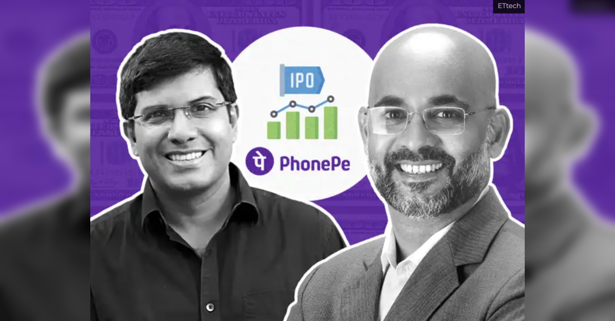 PhonePe के सह-संस्थापकों ने IPO से पहले जनरल अटलांटिक को 430 मिलियन डॉलर की हिस्सेदारी बेची, इकोनॉमिकटाइम्सB2B