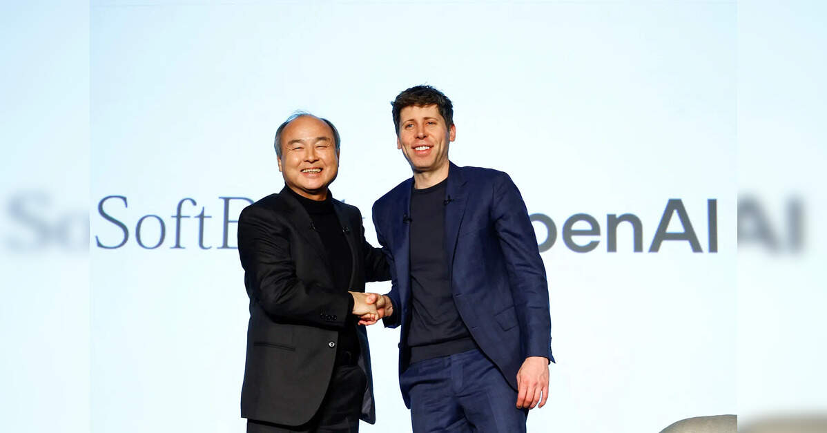 सॉफ्टबैंक ओपनएआई में 30 अरब डॉलर तक निवेश करने के लिए बातचीत कर रहा है: रिपोर्ट, इकोनॉमिकटाइम्सबी2बी