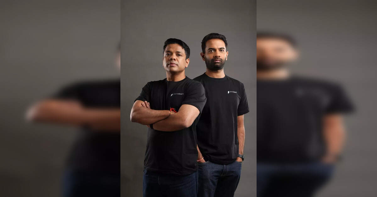 स्पॉटड्राफ्ट ने विस्तारित सीरीज बी, इकोनॉमिकटाइम्सबी2बी में क्वालकॉम वेंचर्स से 8 मिलियन डॉलर जुटाए