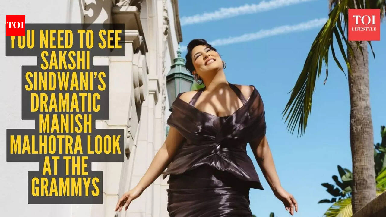 2026 ग्रैमीज़ में मनीष मल्होत्रा ​​के साथ साक्षी सिंदवानी का डेब्यू इस बात का सबूत है कि भारतीय हाउते कॉउचर वैश्विक हो रहा है |