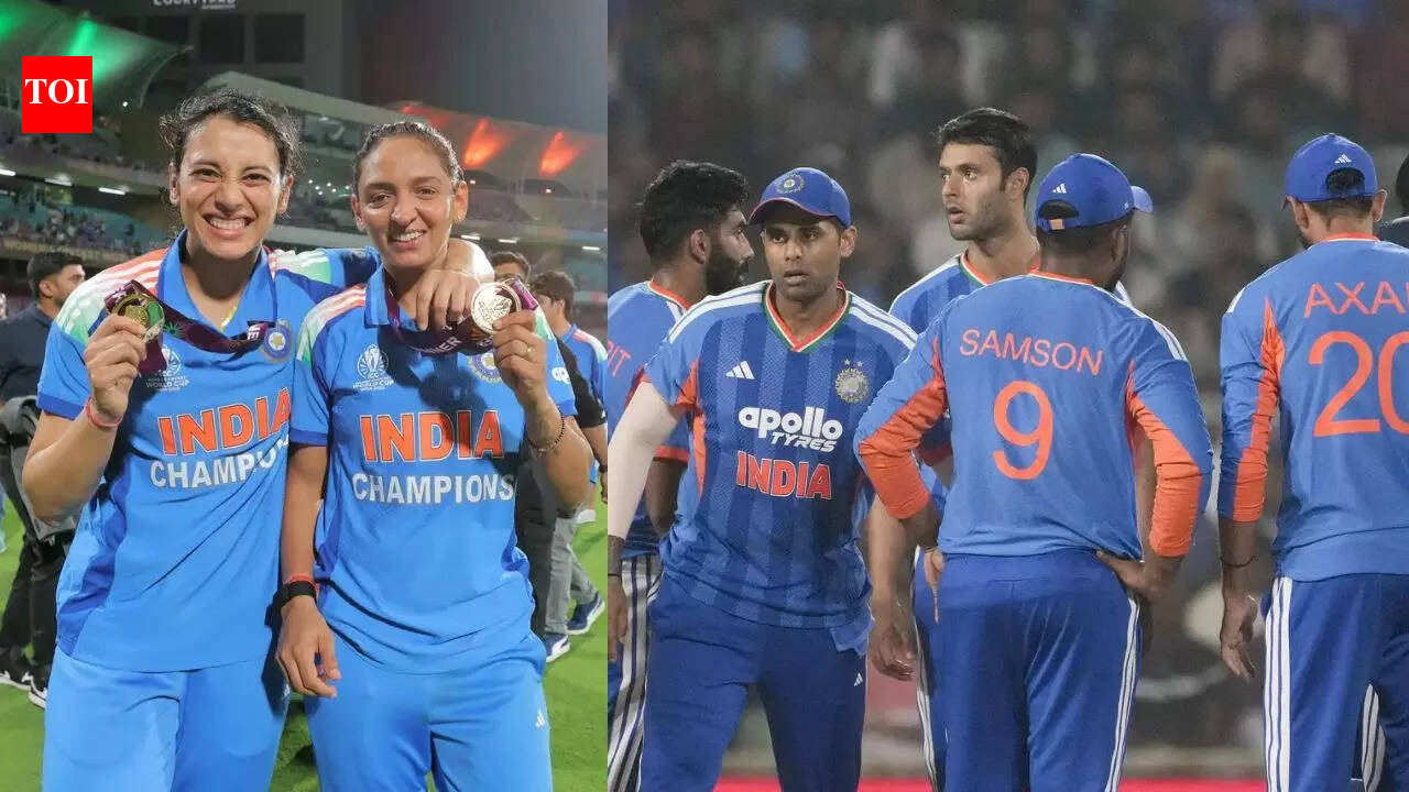 हरमनप्रीत कौर और स्मृति मंधाना टी20 विश्व कप से पहले पुरुष टीम के समर्थन का नेतृत्व कर रही हैं – देखें | क्रिकेट समाचार