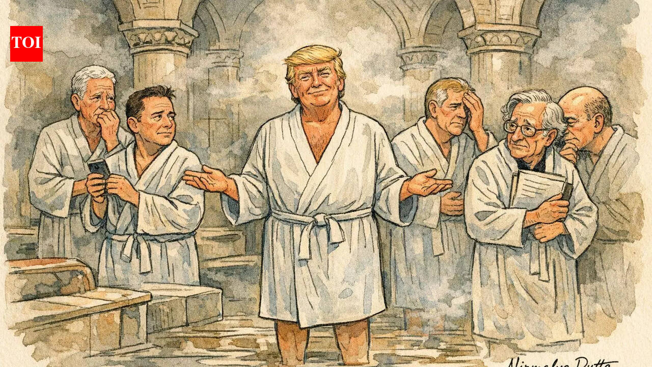 हम्माम में सब…: डोनाल्ड ट्रम्प एप्सटीन फाइलों से (अब तक) बाहर क्यों हैं | विश्व समाचार