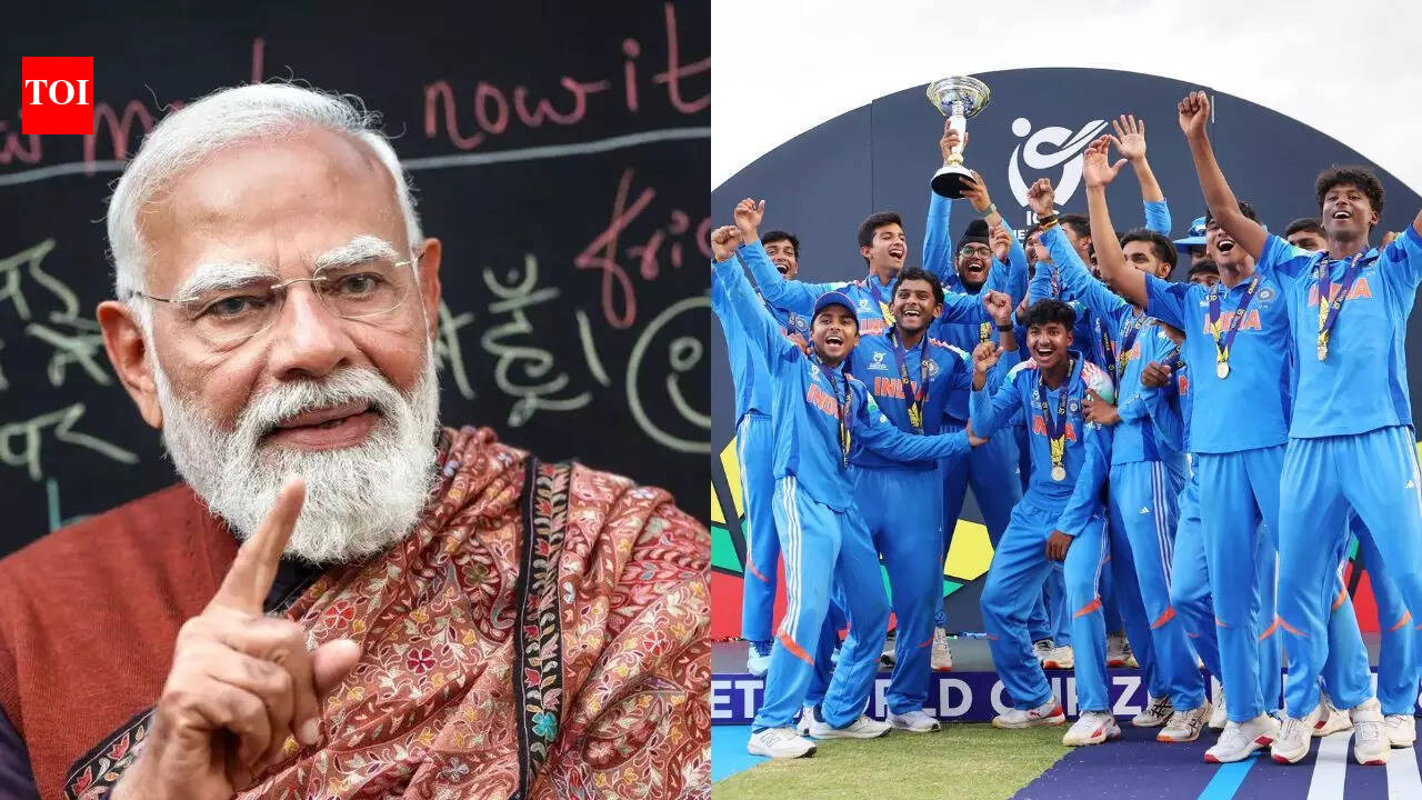 ‘हमारी टीम पर गर्व’: U19 विश्व कप जीत के बाद पीएम मोदी ने भारतीय टीम को दी बधाई | क्रिकेट समाचार