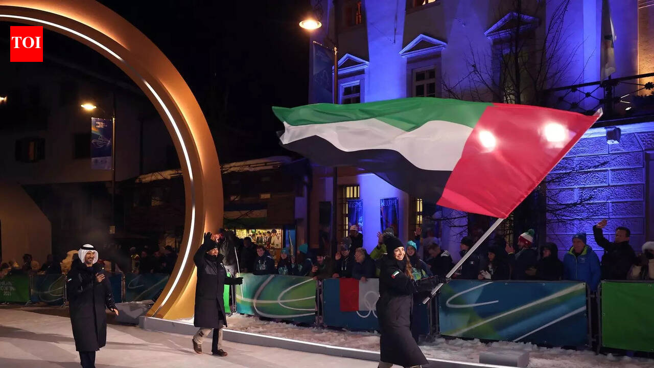 संयुक्त अरब अमीरात ने मिलान-कोर्टिना 2026 में शीतकालीन ओलंपिक खेलों में अपनी ऐतिहासिक शुरुआत की | विश्व समाचार