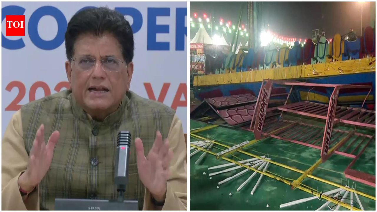 इवनिंग न्यूज राउंडअप: भारत को अमेरिकी बाजार में बढ़त मिलेगी, गोयल कहते हैं; सूरजकुंड झूला ढहने के मामले में 2 गिरफ्तार; और भी बहुत कुछ | भारत समाचार