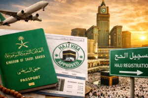 सऊदी अरब प्रारंभिक हज 2026 वीज़ा की व्याख्या: समय सीमा, टीके, बायोमेट्रिक नियम, 8 चीजें जो तीर्थयात्रियों को पता होनी चाहिए