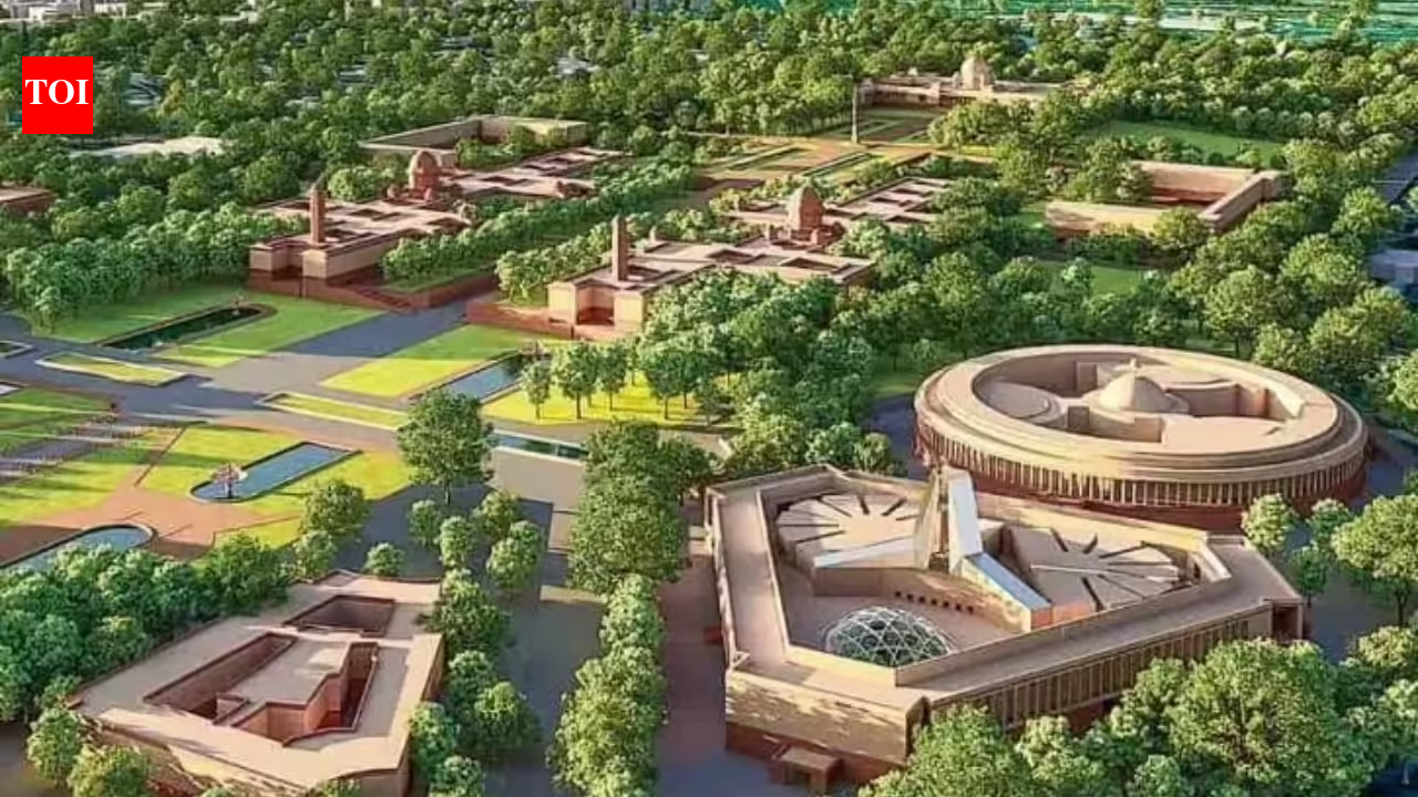 सेंट्रल विस्टा क्षेत्र में लगभग 101 एकड़ भूमि का उपयोग बदला गया | भारत समाचार