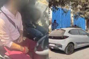 आदमी के हाथ में बंदूक, नोएडा में बंद कार के अंदर मृत मिले पूर्व प्रेमी; आखिरी व्हाट्सएप संदेश मौत से पहले रिश्ते के परिणामों का संकेत देता है | नोएडा समाचार