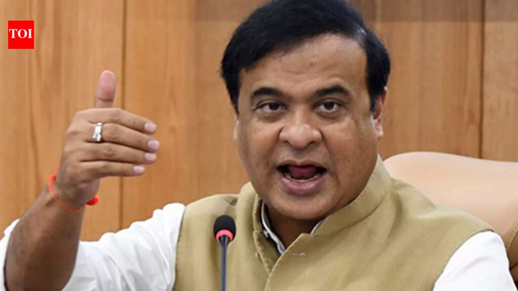 असम के मुख्यमंत्री के ‘घृणास्पद भाषण’ पर HC जाएं: SC | भारत समाचार असम के मुख्यमंत्री के ‘घृणास्पद भाषण’ पर HC जाएं: SC | भारत समाचार