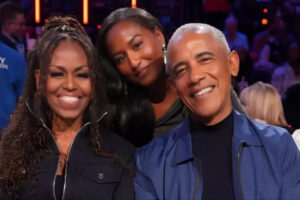 बराक ओबामा की बेटी साशा ने 2026 एनबीए ऑल-स्टार गेम में सुर्खियां बटोरीं: कोर्ट पर ग्लैमरस वेलेंटाइन डेट की रात के लिए मिशेल की बालियां पहनीं