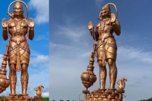 ‘यह हिंदुओं द्वारा बनाई गई निजी संपत्ति पर है’: भारतीय-अमेरिकियों ने टेक्सास में हनुमान प्रतिमा पर एमएजीए प्रभावक की आलोचना की