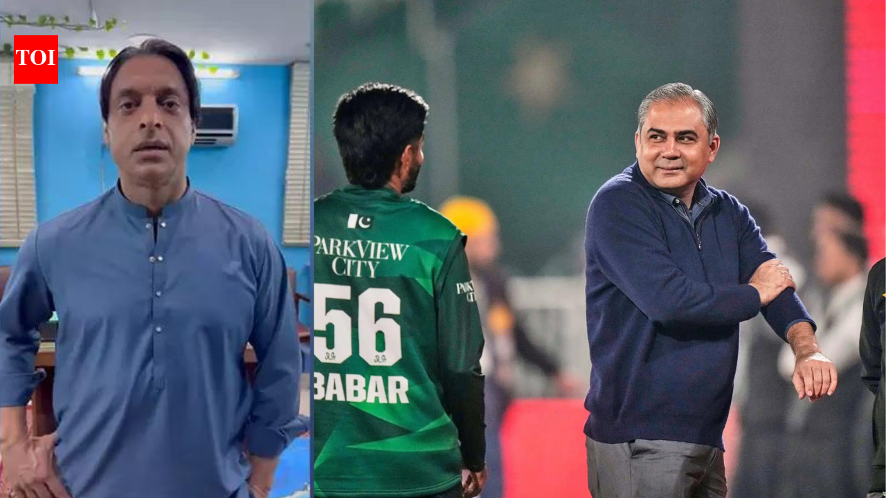 मोहसिन नकवी को ‘अनपढ़’ कहने पर 360 डिग्री पलटे शोएब अख्तर | क्रिकेट समाचार