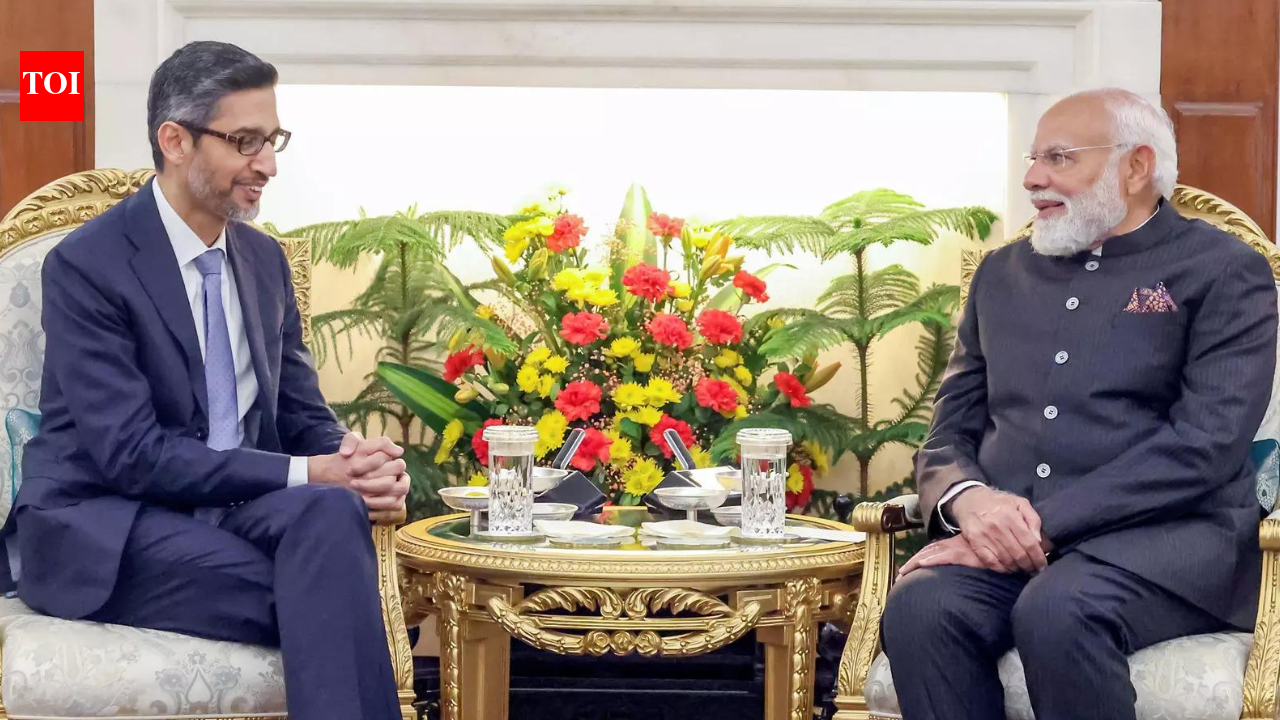 भारत में एआई इम्पैक्ट समिट: पीएम मोदी ने गूगल के सीईओ सुंदर पिचाई से की मुलाकात | भारत समाचार