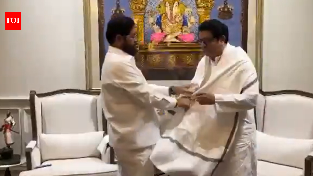 बीएमसी झटके के बाद मनसे अशांति के बीच राज ठाकरे ने एकनाथ शिंदे से की मुलाकात | भारत समाचार